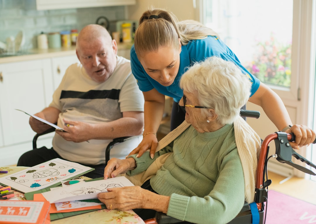 Mastering the First Impression: Your intriguing post title goes here caregiver-assisting-elderly-couple-with-coloring-bsxk1lop8t0